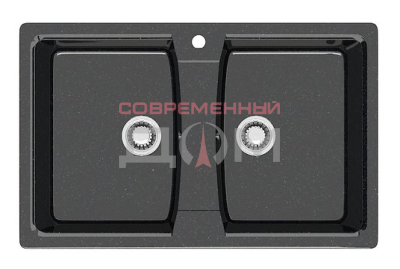 Кухонная мойка Granit MARRBAXX глянц Голби Z26Q4 (черный)